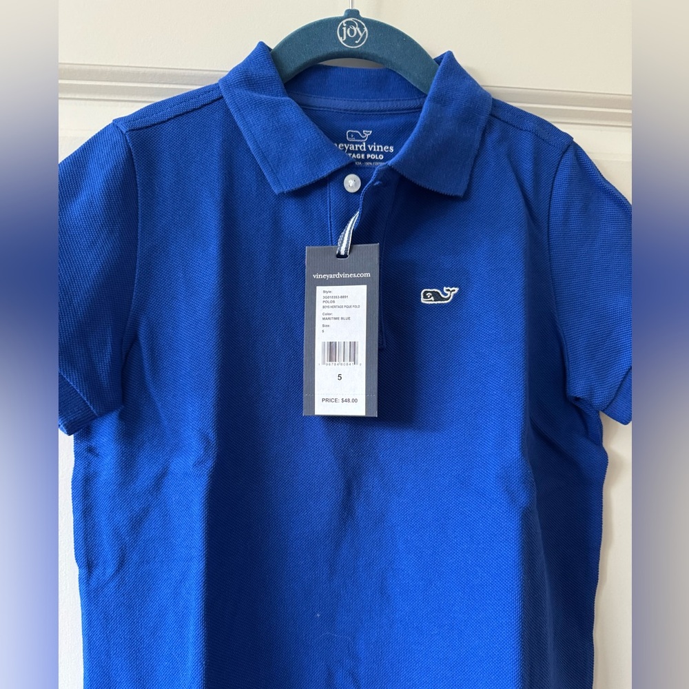 Vineyard Vines Boy’s Blue Polo Shirt